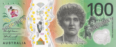 AUD $100 Signature Side