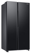 Samsung 653 L, 3 Star, Frost Free, Double Door, Convertible 5-in-1 Digital Inverter, Side By Side AI Enabled Smart Refrigerator with WiFi (RS76CG8003B1HL, Black Matt, 2024 Model)