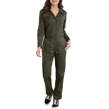 Dickies womens Long Sleeve Cotton Twill Coverall