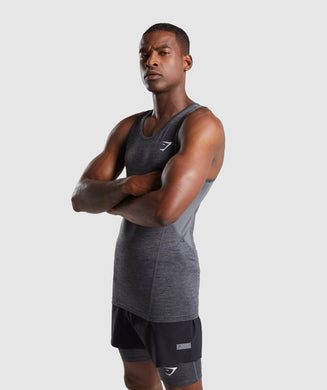 GYMSHARK MENS ELEMENT+ BASELAYER TANK