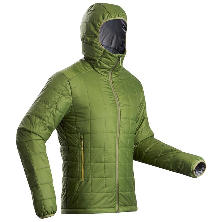 Forclaz Trek 100, Men's Light Backpacking Synthetic Down Jacket with Hoodie Regular price: