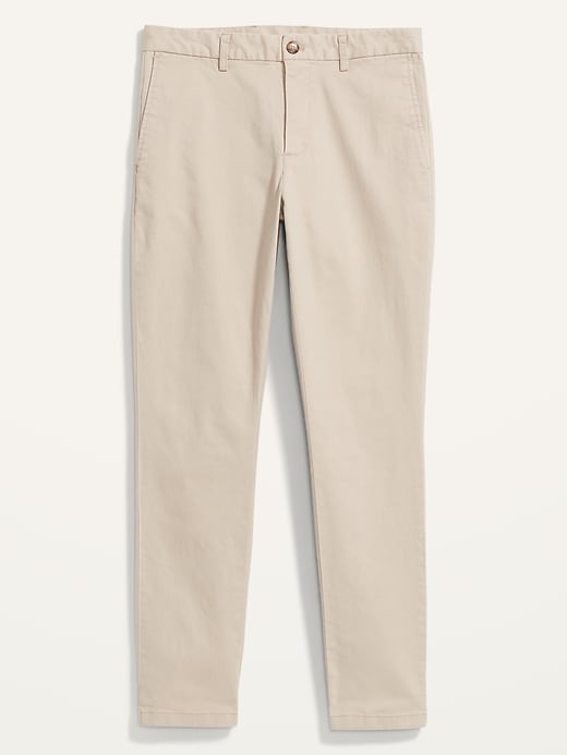 A Slim Built-In Flex Rotation Chino Pants for Men
