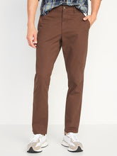 A Slim Built-In Flex Rotation Chino Pants for Men