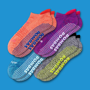 WOMEN'S GRIPPER SOCK 4-PACK