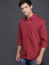 VK's Men Slim Fit Printed Casual Shirt (20$)