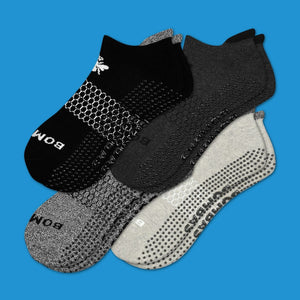 WOMEN'S GRIPPER SOCK 4-PACK
